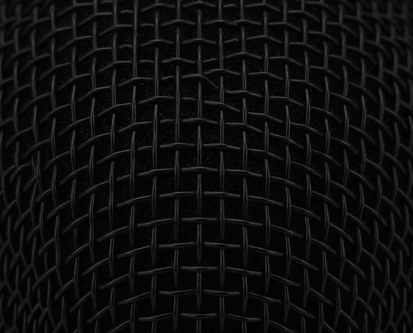 Studio microphone foam texture