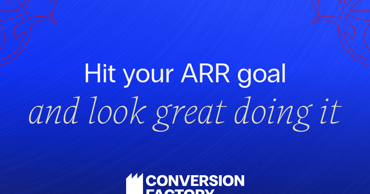 Conversion Factory — On-Demand Marketing for Tech Companies